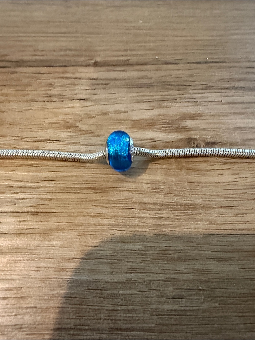 Vibrant Blue Glass Bead